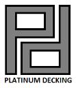 Platinum Decking- Your local deck builder logo